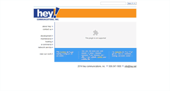 Desktop Screenshot of hey.net