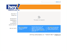 Tablet Screenshot of hey.net